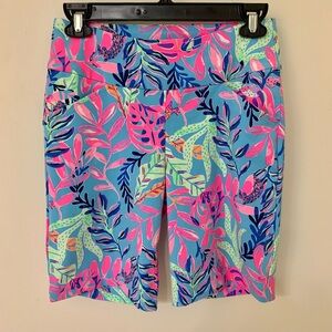 Pre-owned size 0 Lilly Pulitzer LUXLETIC Reid shorts